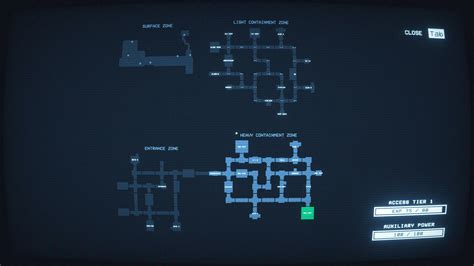 scp secret laboratory map